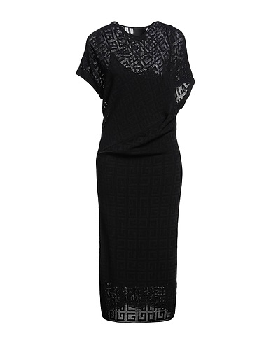 GIVENCHY Midi dress Black 95% Viscose, 5% Polyester