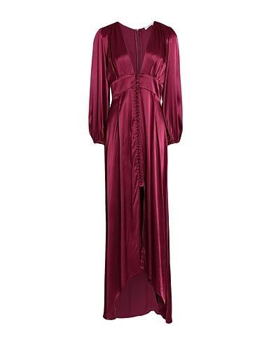 MAR DE MARGARITAS Long dress Burgundy 100% Viscose