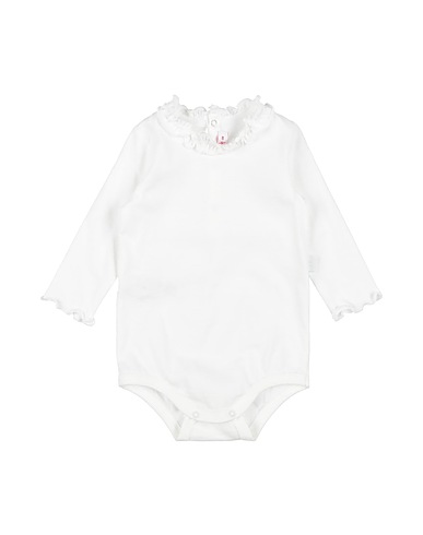IL GUFO Baby bodysuit White 100% Cotton