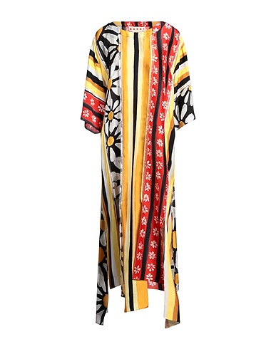 MARNI Midi dress Marigold 100% Viscose, Silk