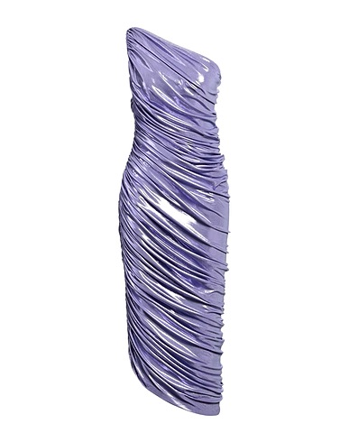 NORMA KAMALI Long dress Lilac 95% Polyester, 5% Elastane