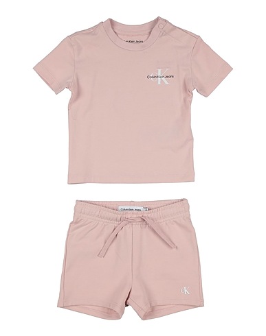 CALVIN KLEIN JEANS Baby co-ord  Pink 93% Cotton, 7% Elastane