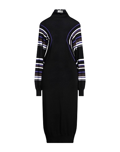 MEIMEIJ Midi dress Black 100% Wool