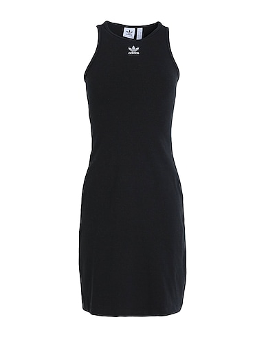 ADIDAS ORIGINALS Tubino RIB TANK DRESS
 Nero 43% Cotone, 43% Viscosa, 14% Elastan