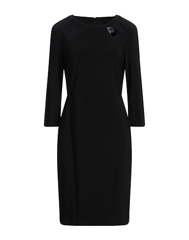 JOSEPH RIBKOFF Sheath dress Black 96% Polyester, 4% Elastane