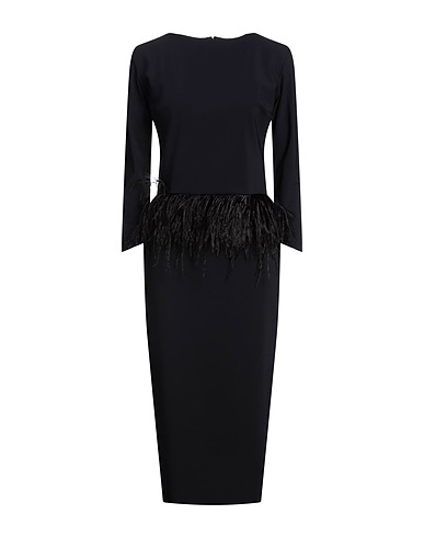 CHIARA BONI LA PETITE ROBE Midi dress Black 72% Polyamide, 28% Elastane