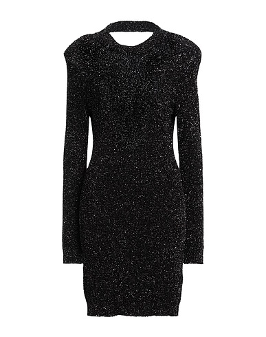 ELEONORA GOTTARDI Sheath dress 67% Polyamide, 33% Metallic fiber