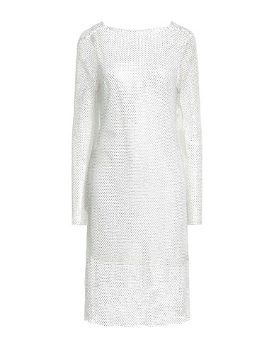 MAX MARA Short dress White 96% Polyester, 4% Elastane