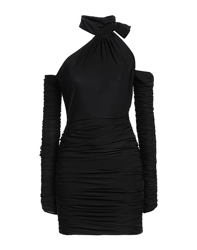 GIUSEPPE DI MORABITO Sheath dress Black 95% PES - Polyethersulfone, 5% Elastane