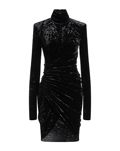 ALEXANDRE VAUTHIER Sheath dress Black 90% Polyester, 10% Elastane