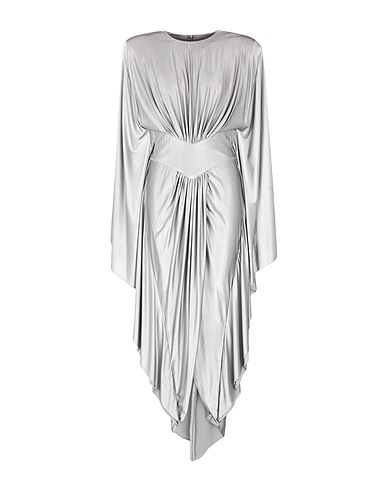 ALEXANDRE VAUTHIER Langes Kleid Grau 90% Viskose, 10% Elastan