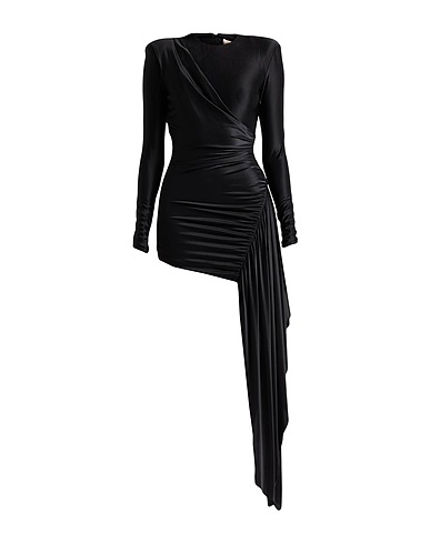 ALEXANDRE VAUTHIER Elegantes Kleid Schwarz 90% Viskose, 10% Elastan