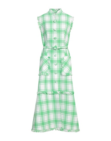 HUISHAN ZHANG Vestito chemisier Verde chiaro 100% Poliestere