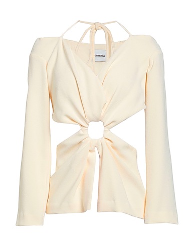 NANUSHKA Top Cream 67% Acetate, 33% Polyester
