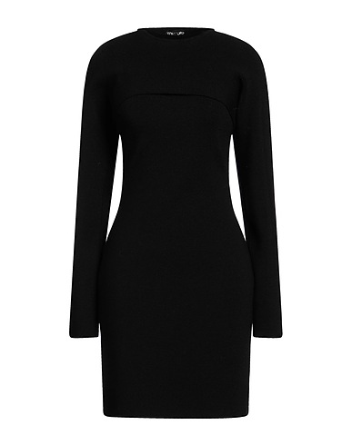 TOM FORD Knit dress Black 94% Virgin Wool, 6% Polyamide