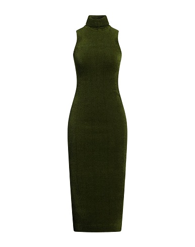 ALEXANDRE VAUTHIER Midi dress Green 60% Viscose, 40% Polyamide