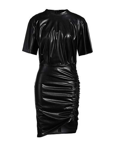 MARANT ÉTOILE Sheath dress Black 66% Polyester, 34% Polyurethane, Cotton