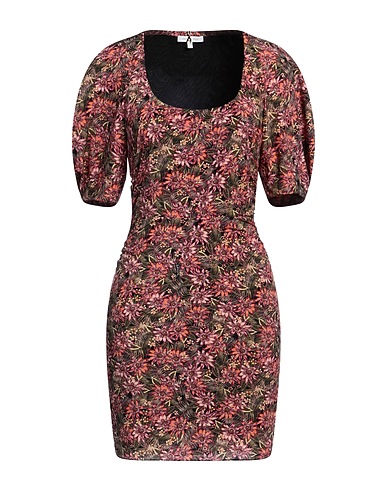 PATRIZIA PEPE Sheath dress Purple 86% Polyester, 14% Elastane