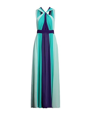 LIU •JO Long dress Green 100% Polyester