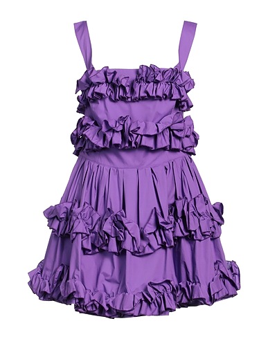 OLLA PARÉG Short dress Purple 100% Cotton