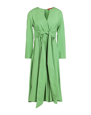 MAX&Co. Vestito midi DISCO VERDE 100% Cotone