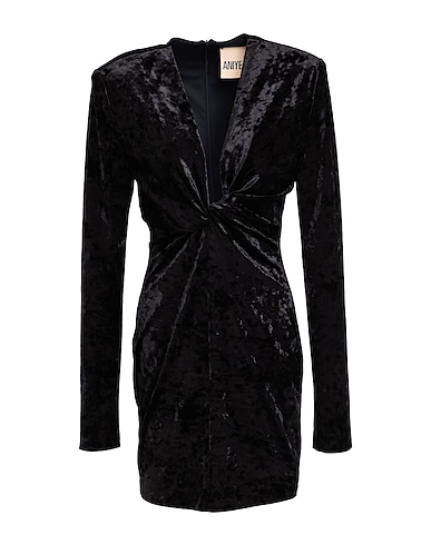 ANIYE BY Sheath dress Black 94% Polyester, 6% Elastane