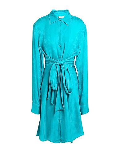 LIU •JO Vestito chemisier Verde smeraldo 100% Viscosa