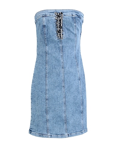 KARL LAGERFELD JEANS Short dress KLJ BODYCON TIED DENIM DRESS
99% Organic cotton, 1% Elastane