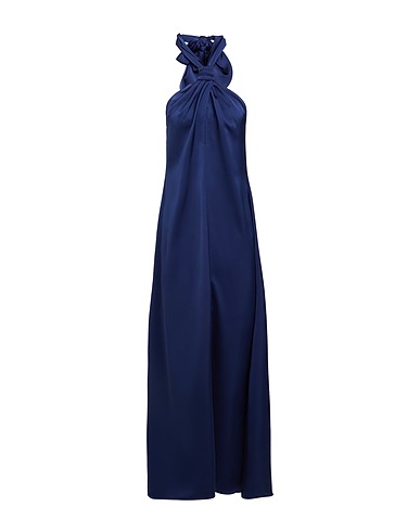 MAX&Co. Long dress GANG Navy blue 100% Polyester