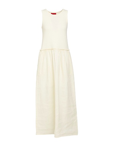 MAX&Co. Vestido de verano MELLE
Hueso 49% Lino, 48% Algodón, 3% Elastán