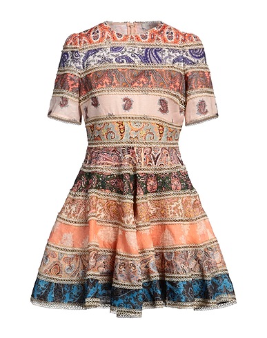 ZIMMERMANN Short dress Blush 100% Linen, Cotton, Polyester