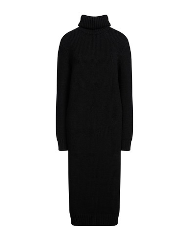 SAINT LAURENT チューブドレス ブラック ウール 100%