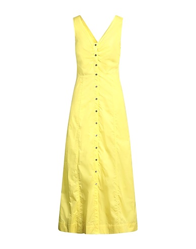 KARL LAGERFELD Vestito chemisier COTTON DAY DRESS
 Giallo 100% Cotone