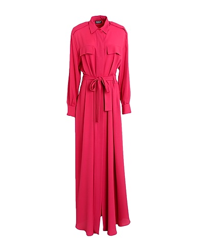 DONDUP Hemdkleid Purpur 57% Acetat, 43% Seide