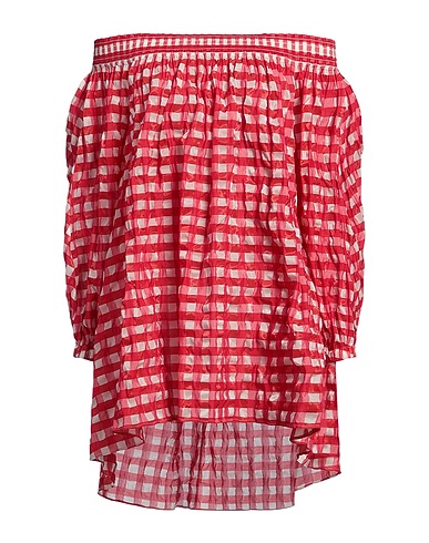 ALAÏA ミニワンピース・ドレス レッド ポリエステル 40% / ナイロン 31% / コットン 29%