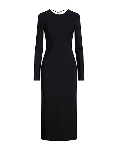 PATRIZIA PEPE Midi-Kleid Schwarz 73% Polyamid, 27% Elastan