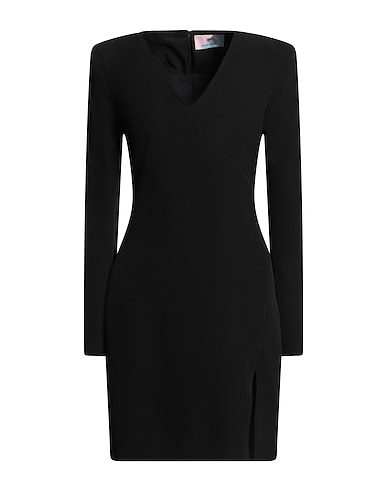 CHIARA FERRAGNI Sheath dress Black 93% Polyester, 7% Elastane