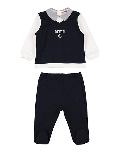 PACIOTTI Baby co-ord  Black 95% Cotton, 5% Elastic fibres