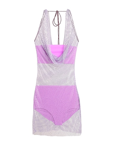 GIUSEPPE DI MORABITO Short dress Lilac 100% Polyamide, Elastane