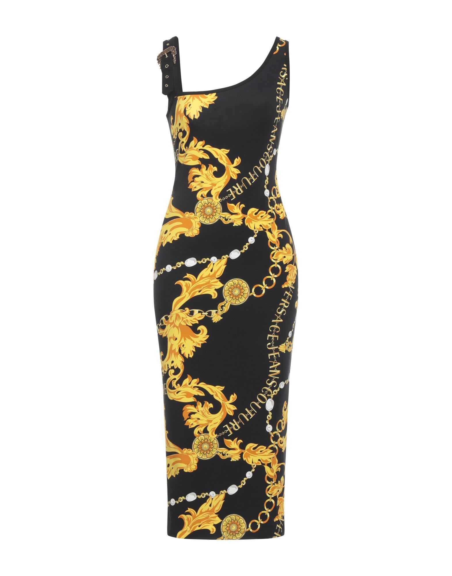 ワンピース VERSACE JEANS COUTURE Woman Dress Black 78HAO920JS471 G89 23833547_53915203_600.jpg