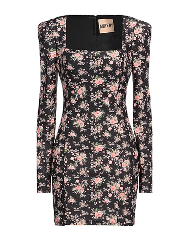 ANIYE BY Sheath dress Black 82% Polyester, 18% Elastane