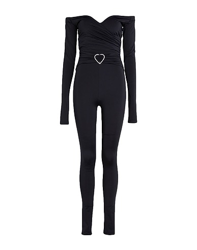 ANIYE BY Jumpsuits and Overalls Black 86% Polyester, 14% Elastane