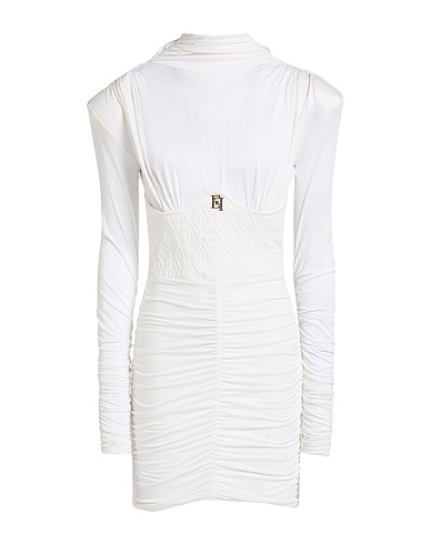 ELISABETTA FRANCHI Short dress 92% Cupro, 8% Elastane