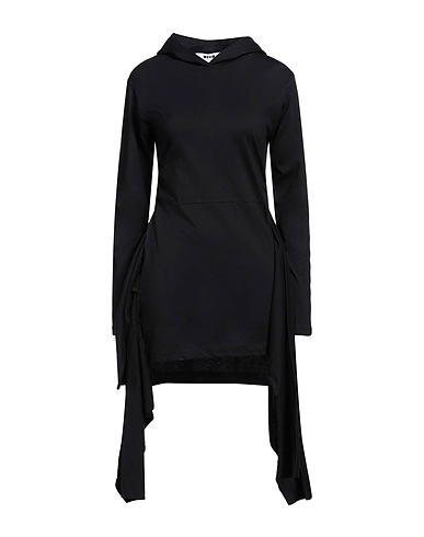 MSGM Short dress Black 100% Cotton