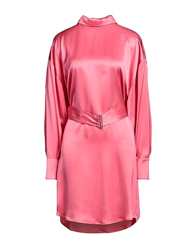 SA SU PHI Short dress Pink 57% Silk, 43% Viscose