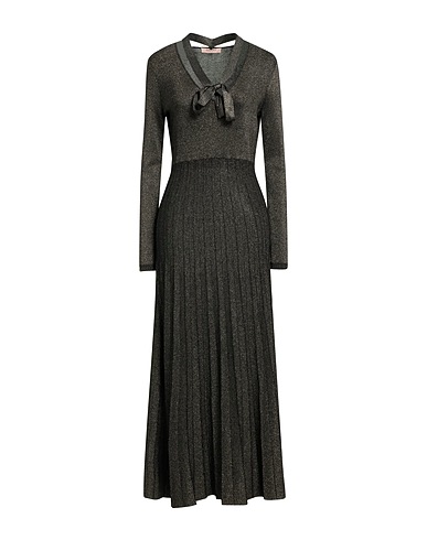 TWINSET Office dress 47% Polyester, 47% Viscose, 6% Metallic Polyester