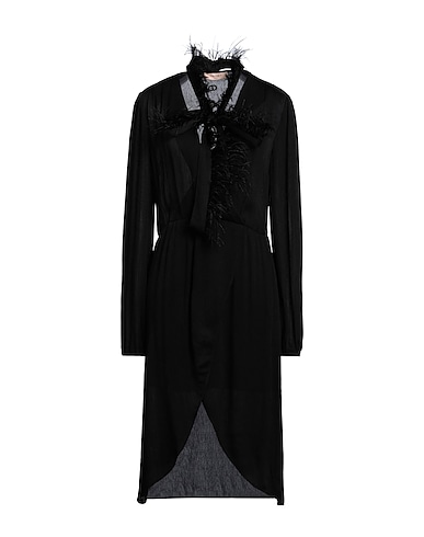 TWINSET Kurzes Kleid 100% Viskose, Straussenfedern