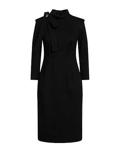 CAMILLA  Milano Midi dress Black 65% Viscose, 30% Nylon, 5% Elastane, Polyester