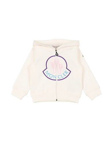 MONCLER Felpa Bianco 95% Cotone, 5% Elastan