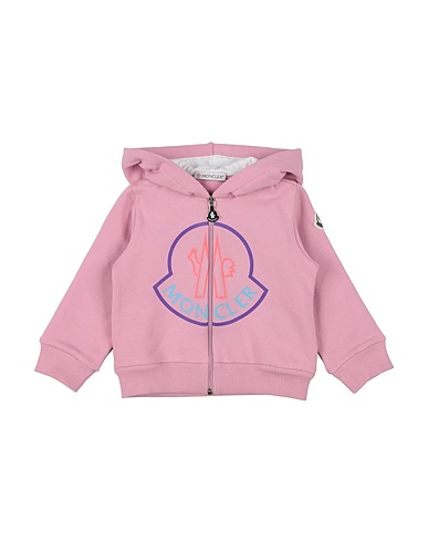 MONCLER Hooded track jacket 95% Cotton, 5% Elastane